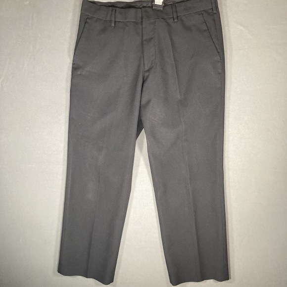 Van Heusen Other - VanHeusen Studio Black Dress Suit Pants 34/30‎ 100% Polyester